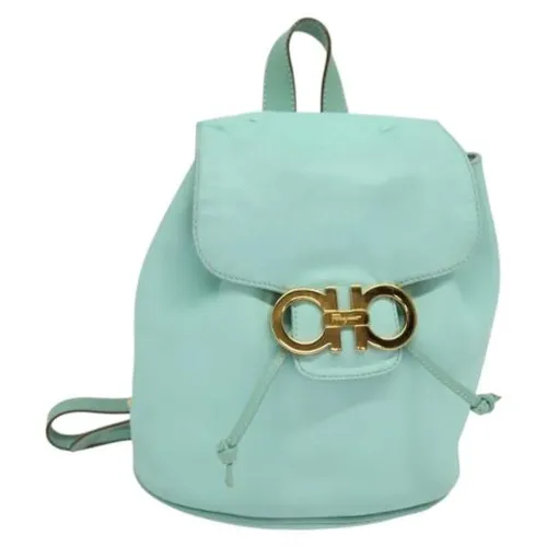 Pre-owned Leather Backpack - Salvatore Ferragamo Pre-owned - Modalova