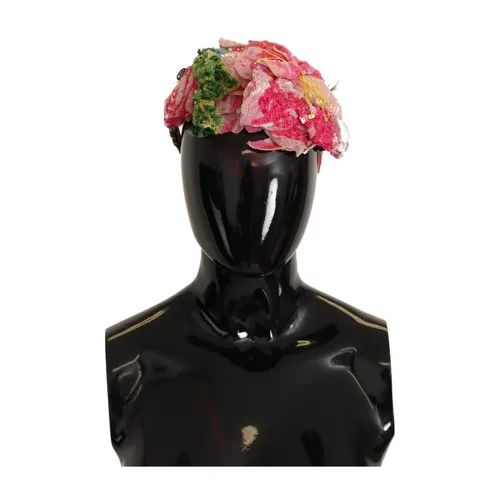 Sequin Floral Headband - Dolce & Gabbana - Modalova