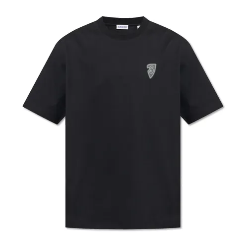 T-shirt with Printed Logo - Burberry - Modalova
