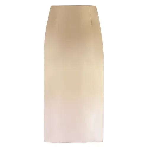Gradient Twill Midi Skirt - Prada - Modalova