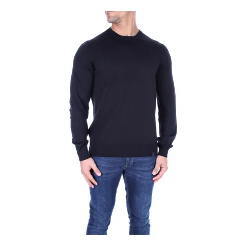 Black Logo Sweater - Fay - Modalova