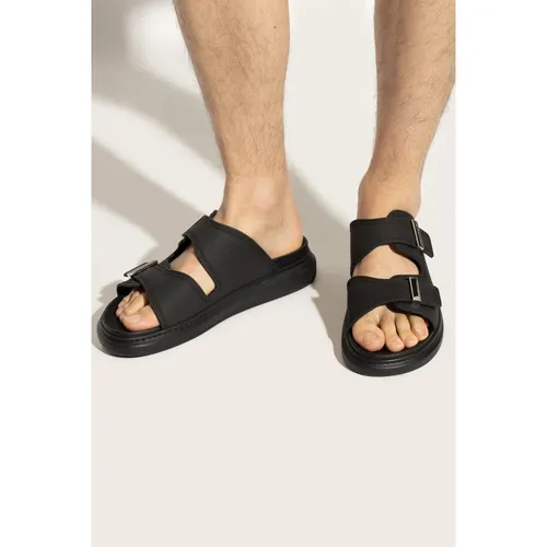 Slides with logo - Alexander McQueen - Modalova
