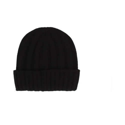 Black Logo Front Wool Blend Hat - Blauer - Modalova