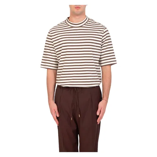 Striped Boston Tee - Circolo 1901 - Modalova