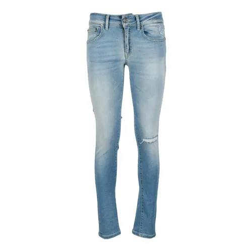 Gaia Zipper Jeans - Dondup - Modalova