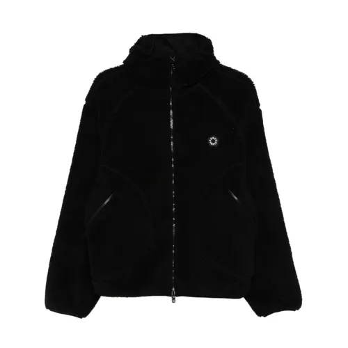 Black Teddy Fleece Zip Jacket - Kenzo - Modalova