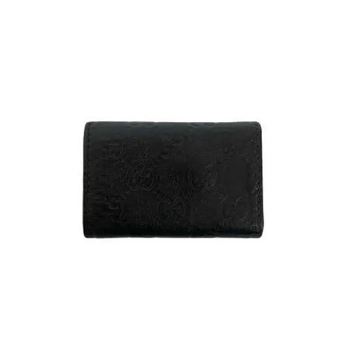 Pre-owned Leather Key-holder - Gucci Vintage - Modalova