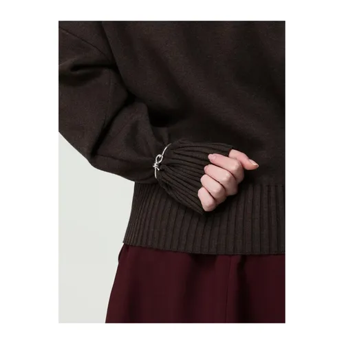 Minimalist Hook Clasp Bangle Bracelet - Bottega Veneta - Modalova