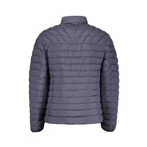 Blue Polyamide Jacket - Napapijri - Modalova