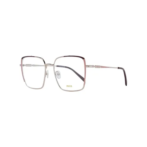 Elegant Square Metal Optical Frames - Pucci - Modalova