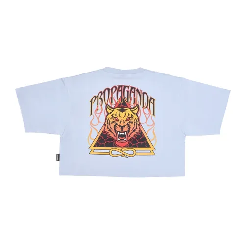 Triangle Bengal Crop Top Tee - Propaganda - Modalova