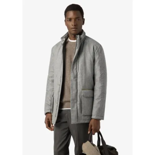 Technical Cashmere Field Jacket - Corneliani - Modalova