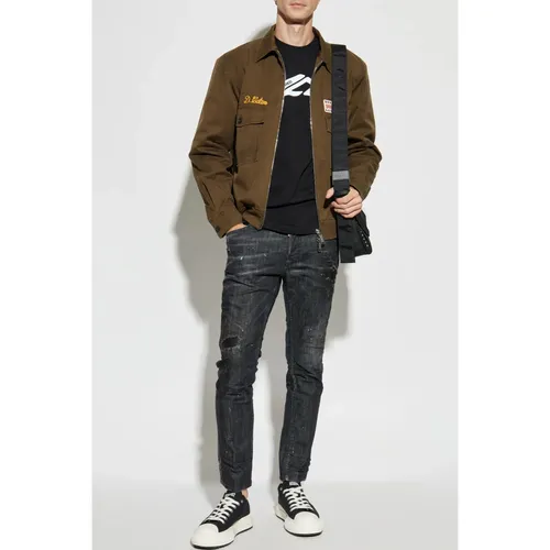 Jacket with logo - Dsquared2 - Modalova