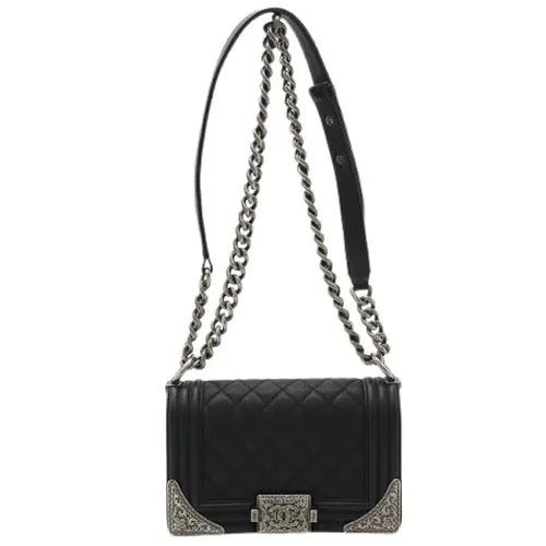Pre-owned Leather Shoulder Bag - Chanel Vintage - Modalova