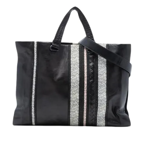 Pre-owned Leather Tote - Bottega Veneta Vintage - Modalova