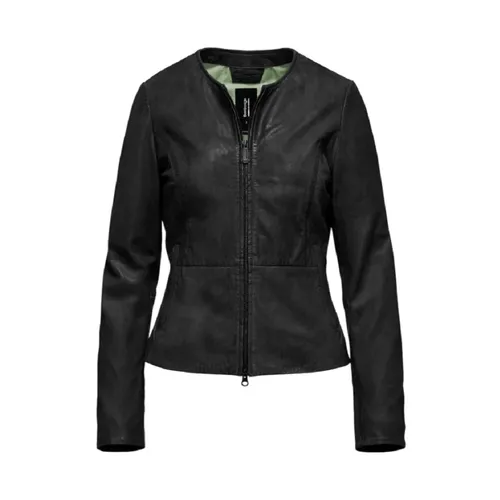 Arya Leather Jacket - BomBoogie - Modalova