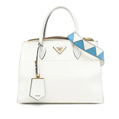Pre-owned Vintage Leather Handbag - Prada Vintage - Modalova