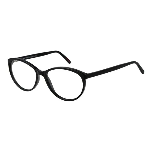 Black Oval Optical Frames - Andy Wolf - Modalova