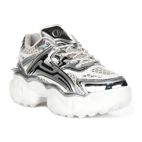 Silver Vegan Platform Trainers Women - Buffalo - Modalova