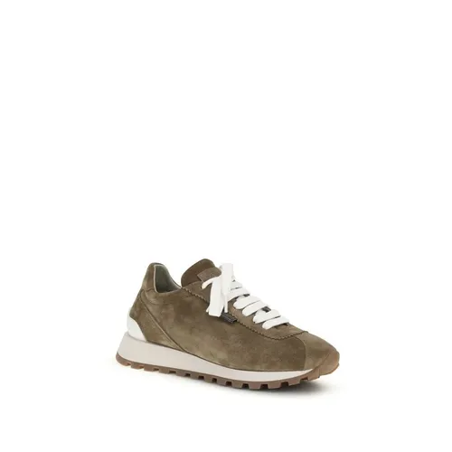 Rubber Platform Sneakers - Brunello Cucinelli - Modalova
