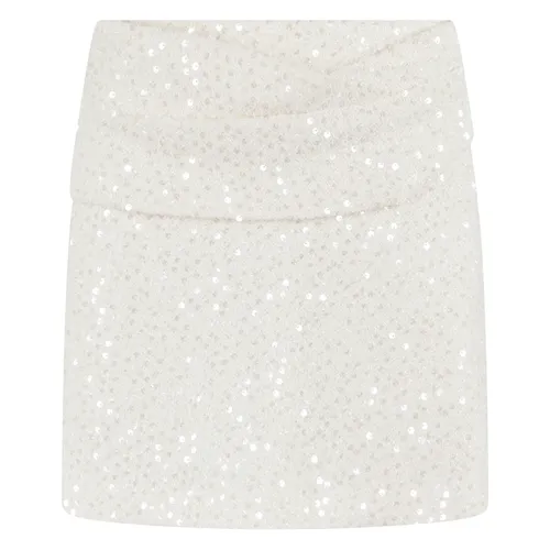 Ivory Pailletten Bouclè Drapiertes Kleid - IRO - Modalova