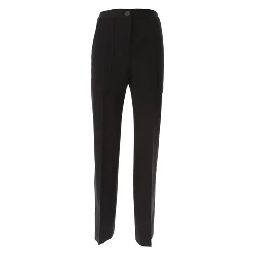 Stylish Black Trousers - Liviana Conti - Modalova