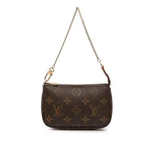 Bolso Mini de Tela Pre-owned - Louis Vuitton Vintage - Modalova
