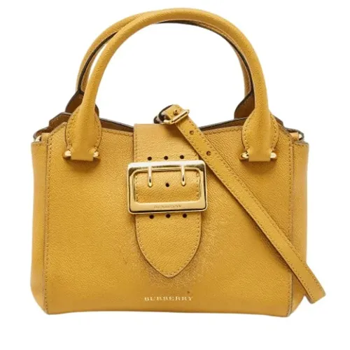Pre-owned Yellow Tote - Burberry Vintage - Modalova