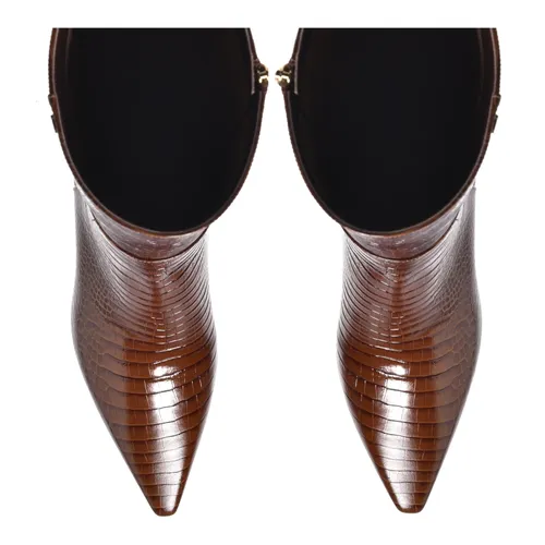 Crocodile Print Boots - Baldinini - Modalova