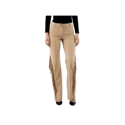 Cotton Casual Pants - Moschino - Modalova