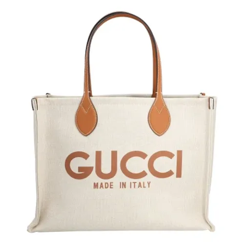 Canvas Tote Bag - Gucci - Modalova