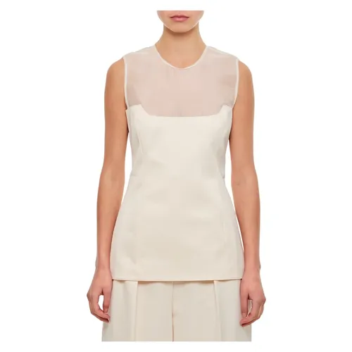 Cotton Blend Top - Khaite - Modalova