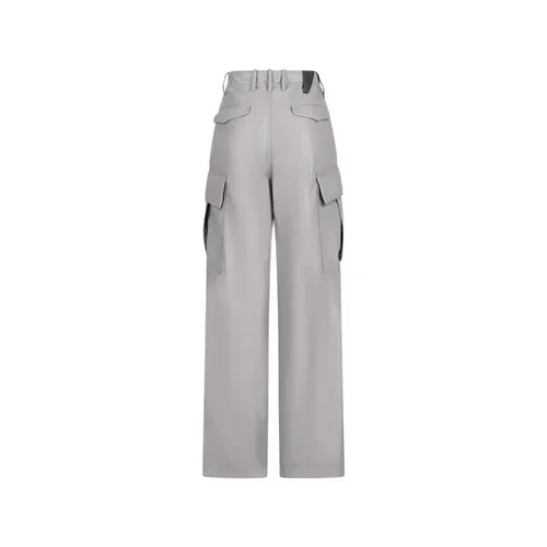 Faux Leather Cargo Pants - Darkpark - Modalova