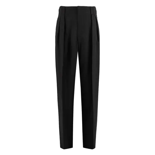 Silk Viscose Loose Fit Trousers - Bottega Veneta - Modalova
