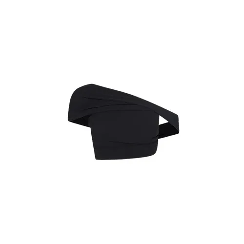 Crepe Draped Crop Top - Casablanca - Modalova