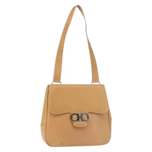 Pre-owned Leather Shoulder Bag - Salvatore Ferragamo Pre-owned - Modalova