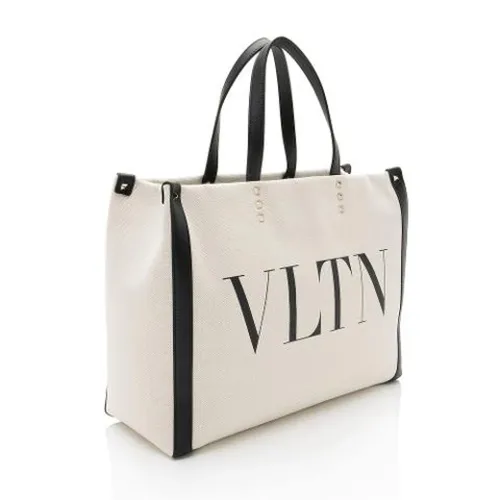 Pre-owned Vintage Canvas Tote Bag - Valentino Vintage - Modalova