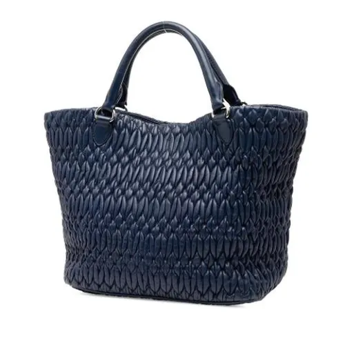Pre-owned Leather Tote - Miu Miu Pre-owned - Modalova