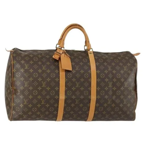 Pre-owned Canvas Weekend Bag - Louis Vuitton Vintage - Modalova
