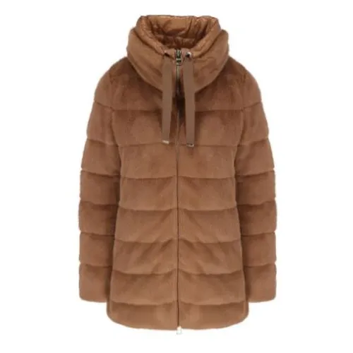 Camel Jackets for Stylish Outfits - Herno - Modalova
