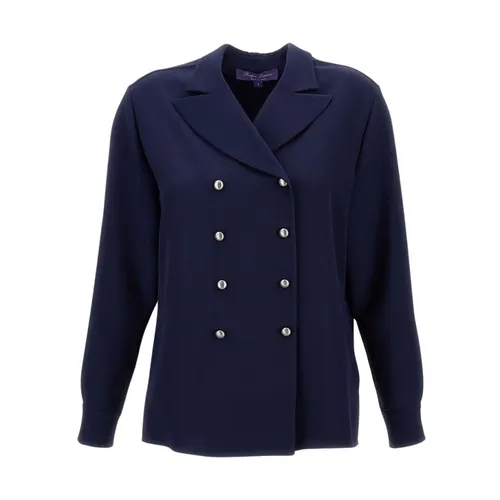 Double-Breasted Shirt Jacket - Ralph Lauren - Modalova