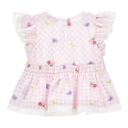Ruffled Top - Monnalisa - Modalova