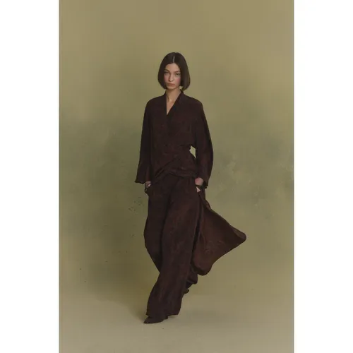 Karlie, silk pants hoop print - Cortana - Modalova