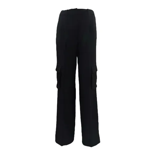 Black Slim Fit Trousers - Guess - Modalova