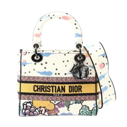 Pre-owned Vintage Canvas Mini Bag - Dior Vintage - Modalova