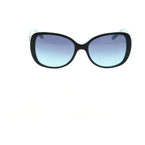 Rectangular Sunglasses with Crystals - Tiffany - Modalova