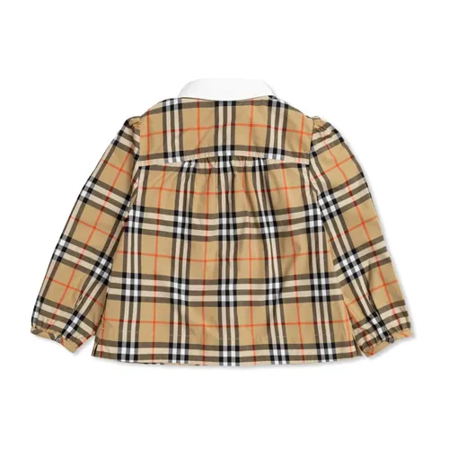 Check Cotton Shirt - Burberry - Modalova