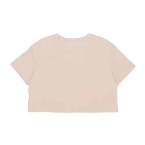 Iconic Crop Tee Sanddrift/White - Nike - Modalova