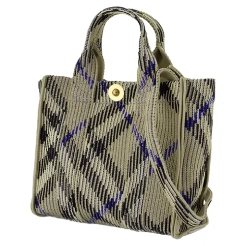 Nylon Shopper Tote - Burberry - Modalova