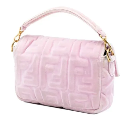 Pre-owned Leather Shoulder Bag - Fendi Vintage - Modalova